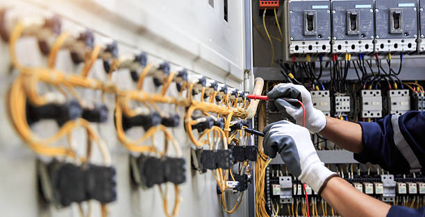 Professional Electrician technician working in Rolesville, NC